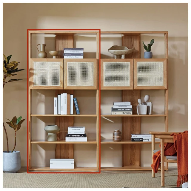 置物架天然真藤編織北歐多層書架ins民宿落地架可移動雜物儲物架 歷史價格詳細信息