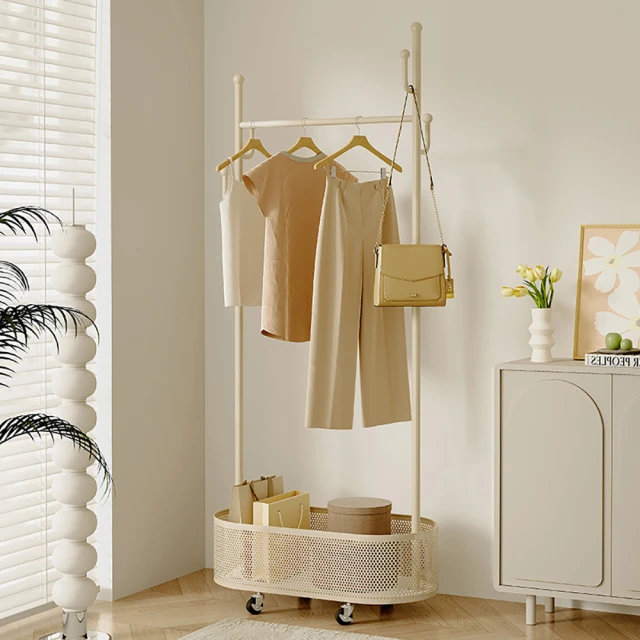 收納推車 居家可移動縫隙收納架推車 多功能置物推車 米色三層款 歷史價格詳細信息