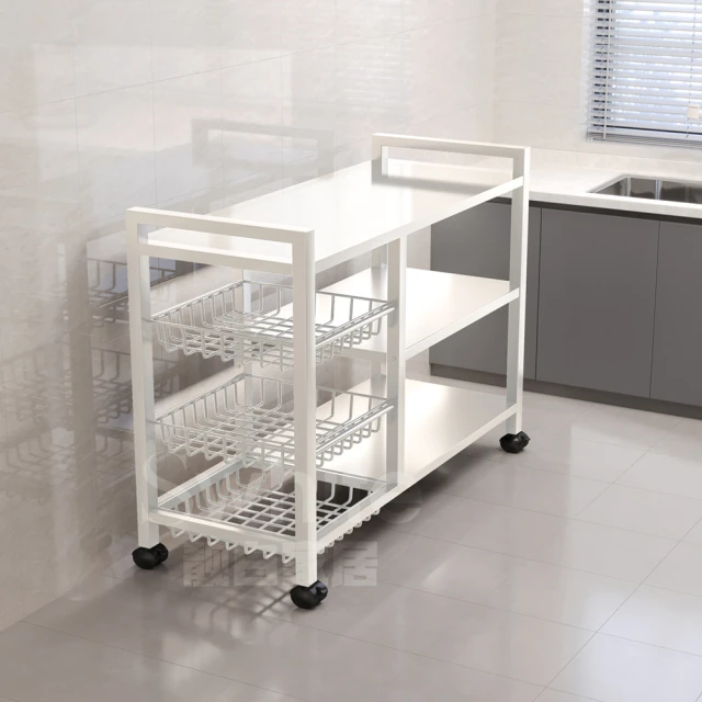 廚房三四層微波爐架子置物架落地不鏽鋼烤箱架子收納儲物貨架 歷史價格詳細信息