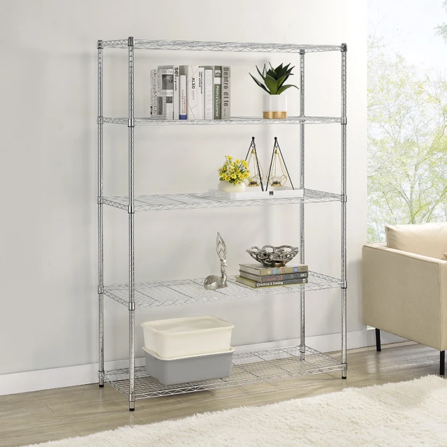 鐵架MIT輕型五層置物架120x60x180cm-極致黑色 歷史價格詳細信息