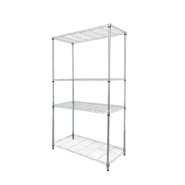 【鐵物局】122X46X180cm四層架-附贈三英吋工業輪100%MIT(電鍍銀/烤漆黑-收納層架/展示架/貨架) 歷史價格詳細信息