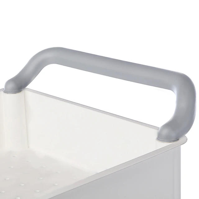 三層收納推車把手款(天空藍 43.5X33X82cm)[免運][大買家] 歷史價格詳細信息