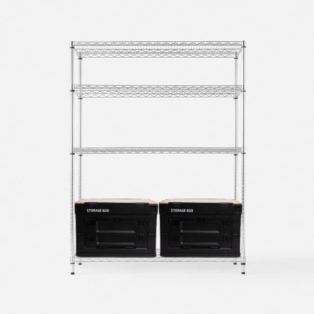 (組)特力屋重型鍍鉻四層架-152x60x210CM 歷史價格詳細信息