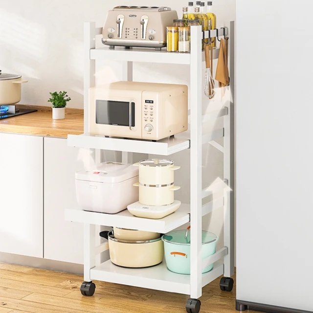 【Easy Life 家居館】40X90X124CM四層角鋼推車(角鋼架 層架 收納架 置物架) 歷史價格詳細信息