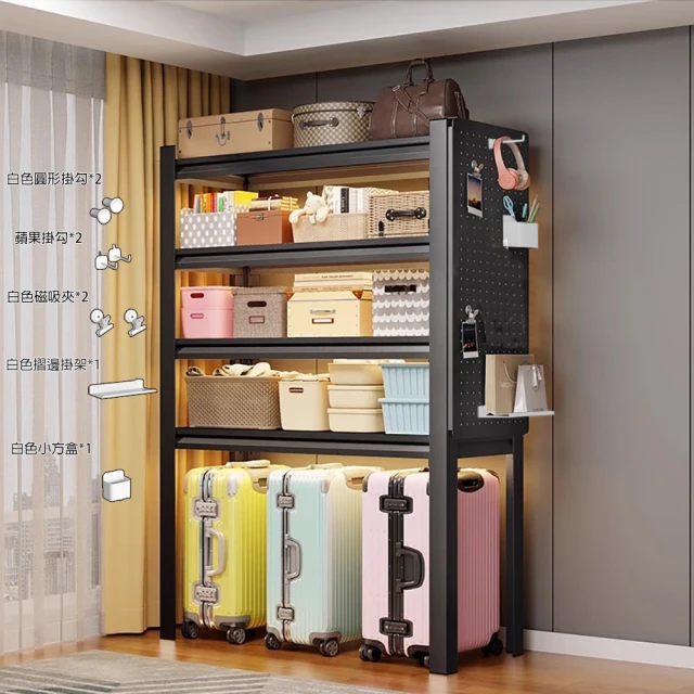 【Easy Life 家居館】四層角鋼架40x90x118CM-無輪款(40x90x118CM 角鋼架 四層架 置物架) 歷史價格詳細信息