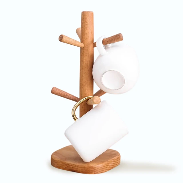 【餐廚收納】日式木質瀝水杯架(瀝水架 置杯架 鑰匙架 木掛架 馬克杯架 廚房置物架 杯子收納架) 價格比較,價格查詢,歷史價格詳細信息