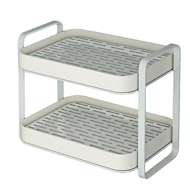 【廚房收納】雙層杯子瀝水架 晾乾架 保溫杯 馬克杯 晾曬杯子收納架 歷史價格詳細信息