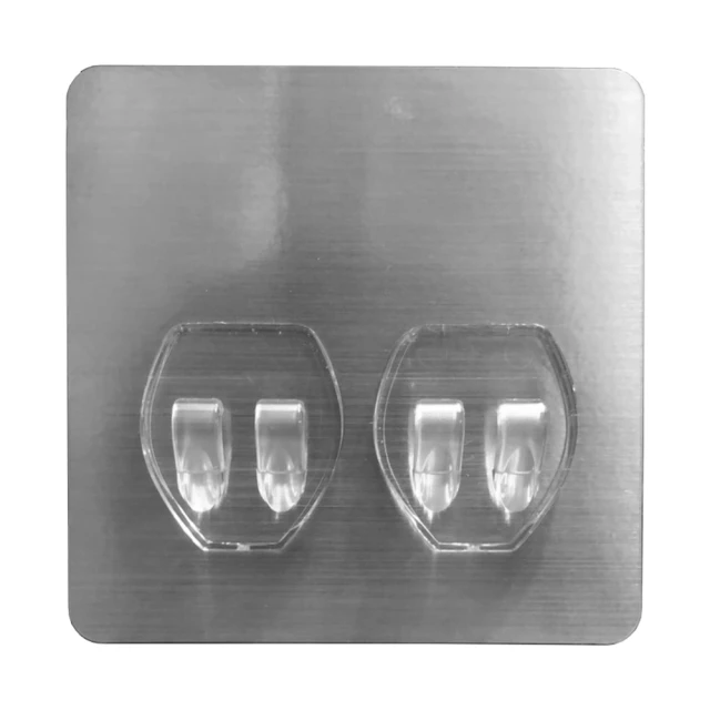 易立家Easy+ 雙V萬用勾 鍋蓋放置架 杯架 鞋架 廚房收納架 304不鏽鋼超級黏膠無痕掛勾 透明貼片 蝦皮直送 歷史價格詳細信息