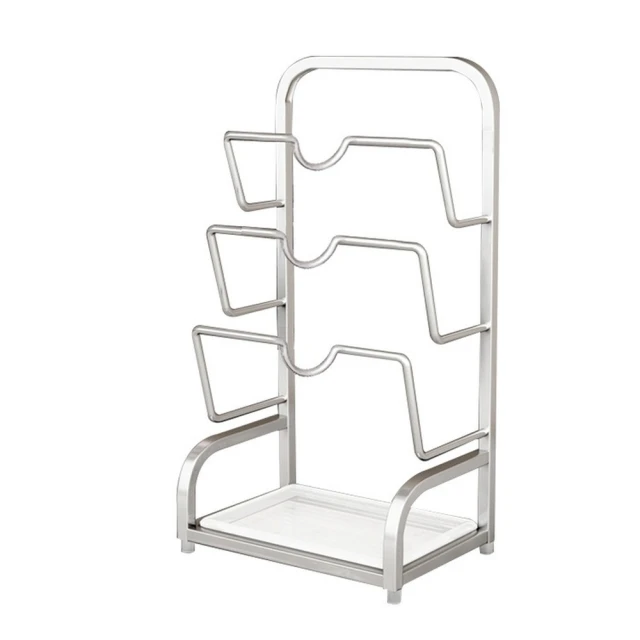 免打孔304不銹鋼鍋蓋收納架(2入組) 歷史價格詳細信息