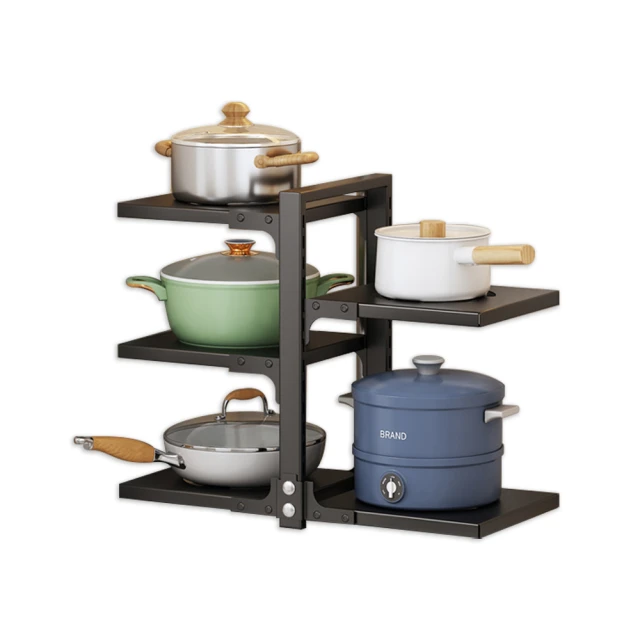 【居家家】廚房調味品置物架多功能調料廚具用品檯面筷子刀架多層收納架（三層） 歷史價格詳細信息