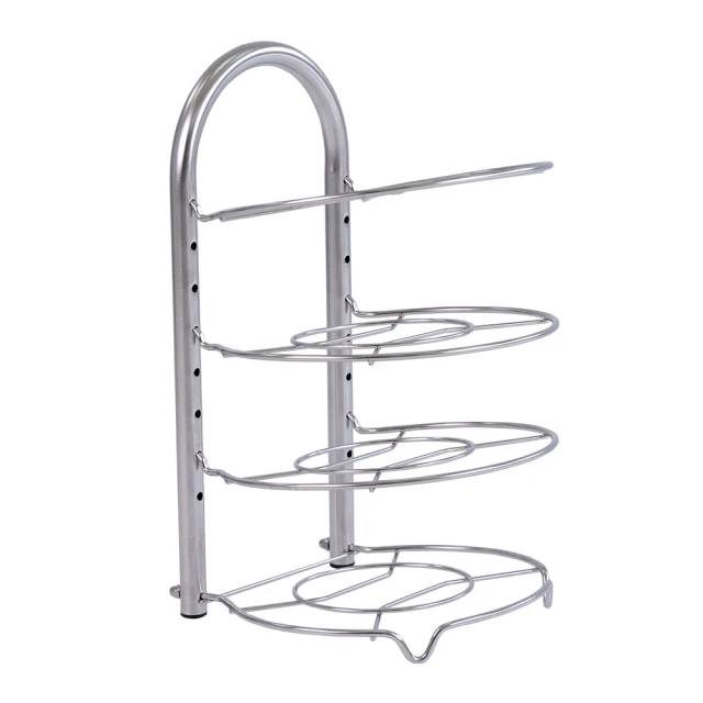 不鏽鋼鍋具收納架 伸縮款 38*28*26cm 歷史價格詳細信息