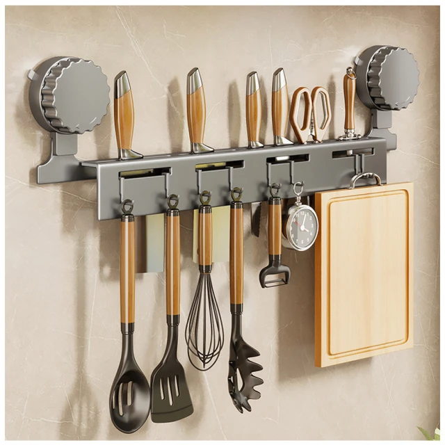 8鉤碳鋼掛籃 廚房收納架 吊櫃置物架 櫃門掛鉤 櫥櫃下掛架 衣櫃壁掛 分層儲物架神器 免打孔 簡約北歐 歷史價格詳細信息