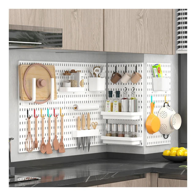 LZQ 免打孔拖把掃把架 4夾5勾 多功能加厚拖把架 矽膠防滑拖把架 掛衣勾 拖把置物架（浴室/陽臺/廚房） 歷史價格詳細信息