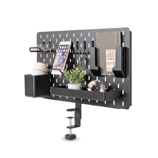 【aidata】桌夾式收納洞洞板/白色 附專用收納配件組(DO-3001-WH-AID) 歷史價格詳細信息