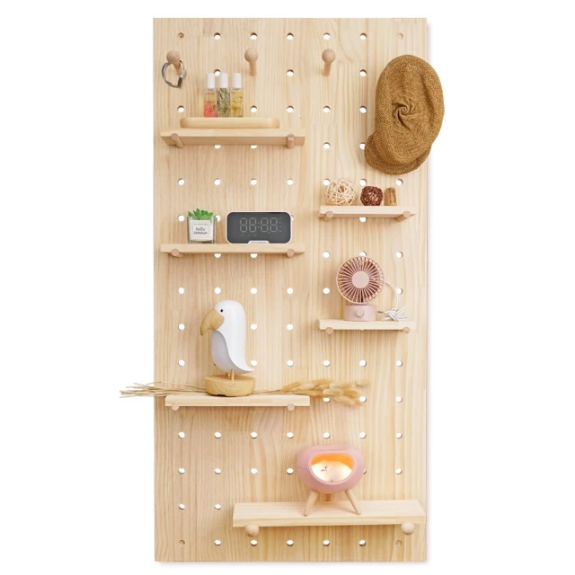 【Sunland】北歐風實木洞洞板-40cmx120cm-(SLSB003-4) 歷史價格詳細信息