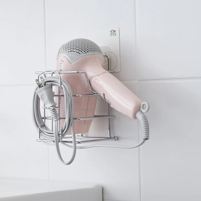 壁掛式吹風機放置架 304不鏽鋼 無痕貼掛勾 浴室收納架 歷史價格詳細信息
