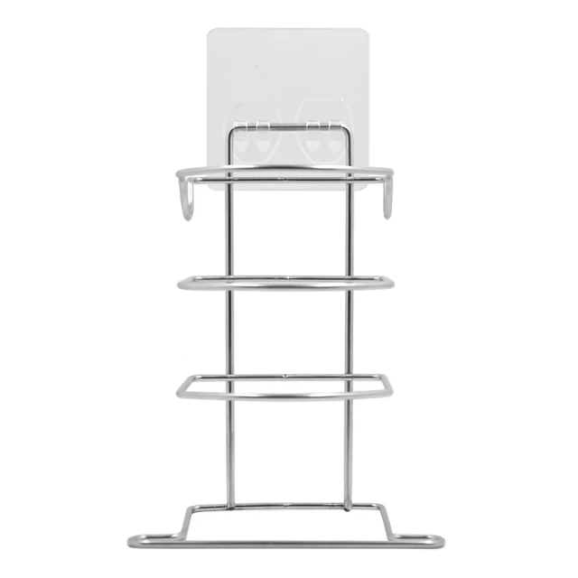 304不鏽鋼吹風機架 附插頭架 置物掛勾 免打孔掛架 收納架 歷史價格詳細信息