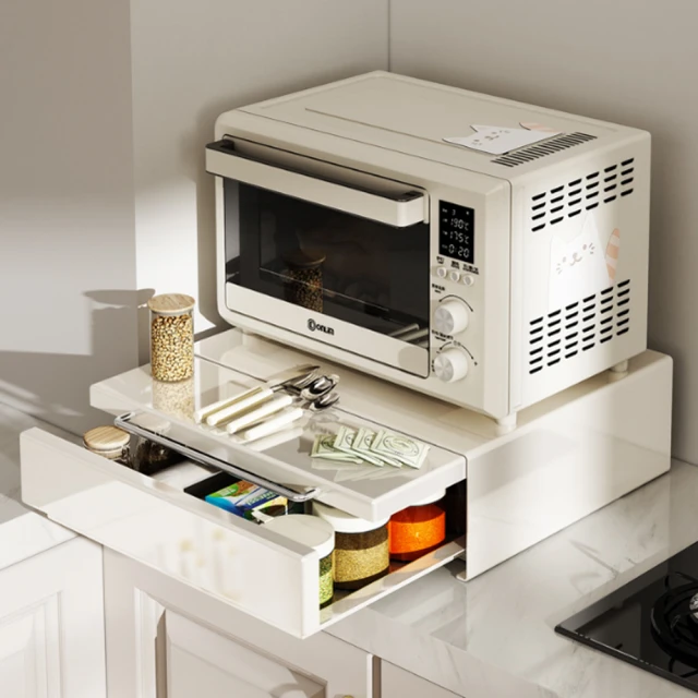 【宅造印象】廚房便捷移動式收納小推車 置物架（白色/黃色） 歷史價格詳細信息