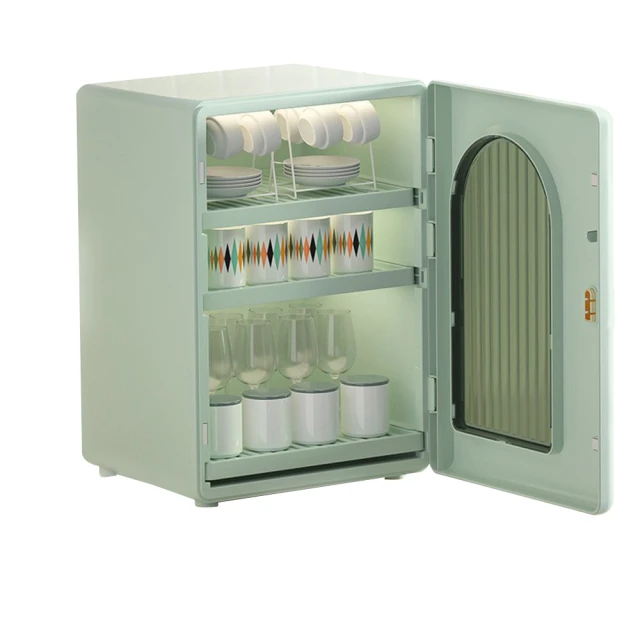 瀝水防塵水杯收納架 奶油白帶防塵蓋 40*30*25CM 收納架 杯托 杯子置物架 瀝水架 歷史價格詳細信息