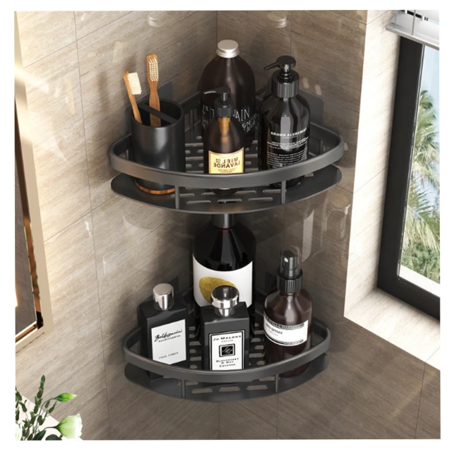 浴室三角置物架免打孔304不鏽鋼小三角轉角架洗手間廚房收納壁掛 歷史價格詳細信息