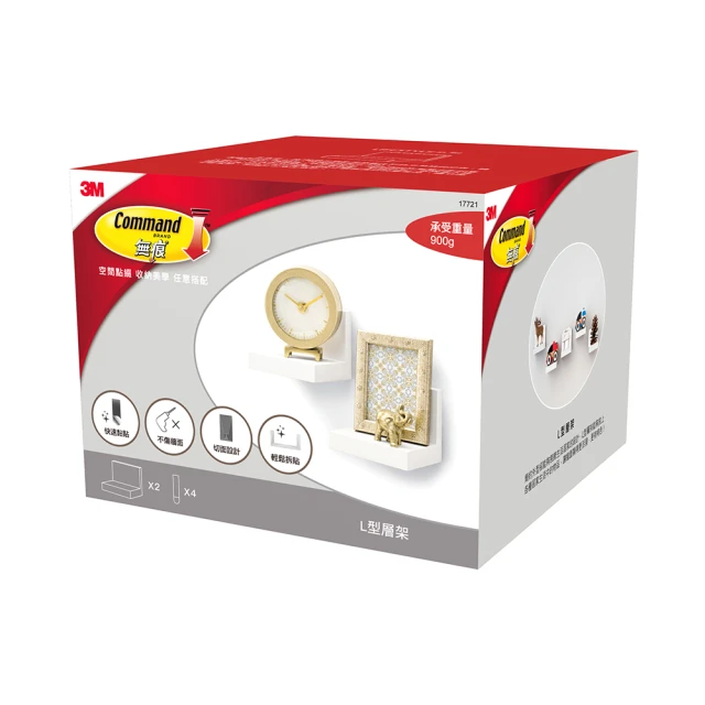 3M無痕 LIFE STYLE-L型層架 歷史價格詳細信息