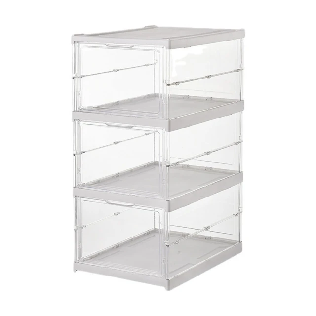 【透明六層】一體式折疊鞋盒 鞋子收納盒 可加疊鞋盒 折疊鞋盒 收納盒 多層鞋櫃 摺疊鞋盒 歷史價格詳細信息