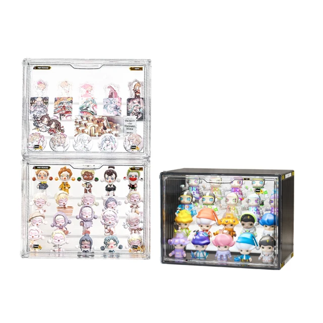 【HaRu日春生活】扭蛋透明收納盒-萌粒款1入(公仔盒 展示盒 透明盒 展示架) 歷史價格詳細信息