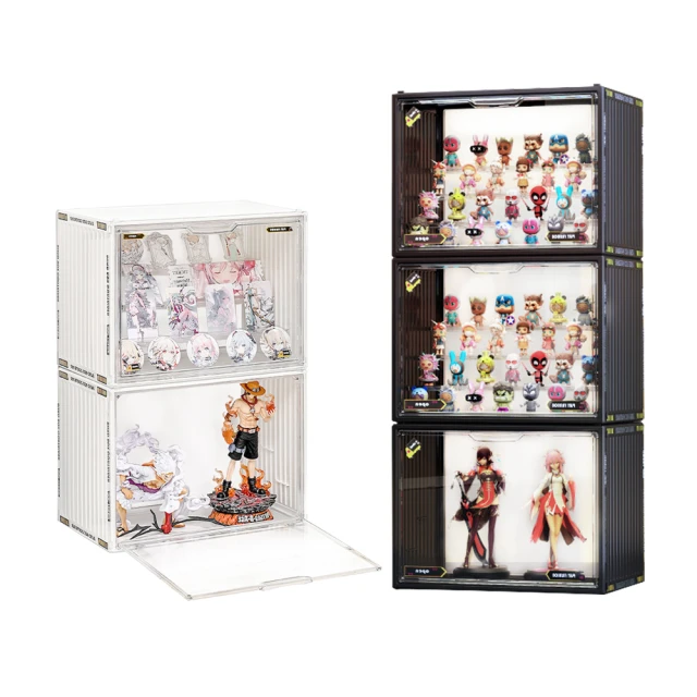 【HaRu日春生活】扭蛋透明收納盒-萌粒款1入(公仔盒 展示盒 透明盒 展示架) 歷史價格詳細信息