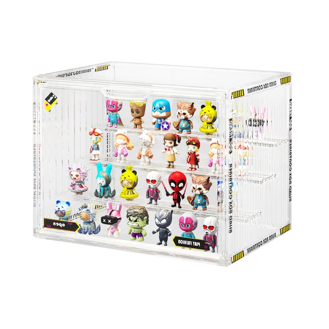 【HaRu日春生活】扭蛋透明收納盒-萌粒款1入(公仔盒 展示盒 透明盒 展示架) 歷史價格詳細信息