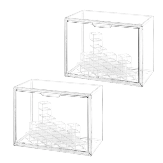 階梯公仔收納盒  收納盒 公仔收納展示櫃 盲盒收納 公仔盒 展示櫃 展示盒 透明公仔收藏盒 置物 公仔收納盒 模型展示盒 歷史價格詳細信息