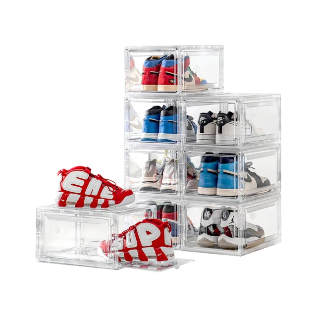 【HaRu日春生活】超大透明收納盒-四層2入(包包收納 展示盒 鞋盒 鞋櫃 公仔盒 植物溫室箱) 歷史價格詳細信息