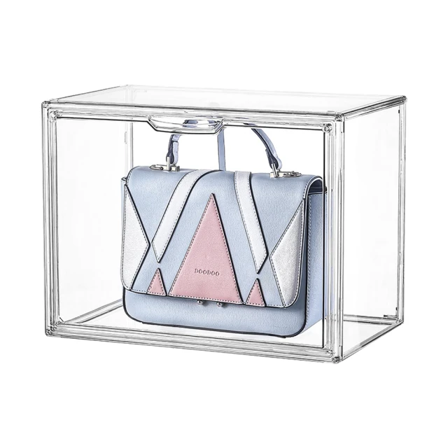 【HaRu日春生活】磁吸式包包收納箱-5入(透明收納盒 展示盒 公仔盒 鞋盒 置物盒 書籍收納盒 飾品盒 化妝盒) 歷史價格詳細信息