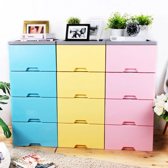 【HOUSE 好室喵】純白無印風一層抽屜式收納箱-2入-附隔板(1號-台灣製造) 歷史價格詳細信息