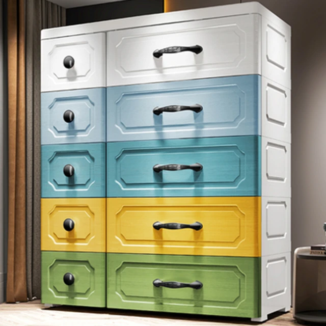 【Mr.box】75面寬-新式摺疊成人衣櫥收納櫃 3層 歷史價格詳細信息