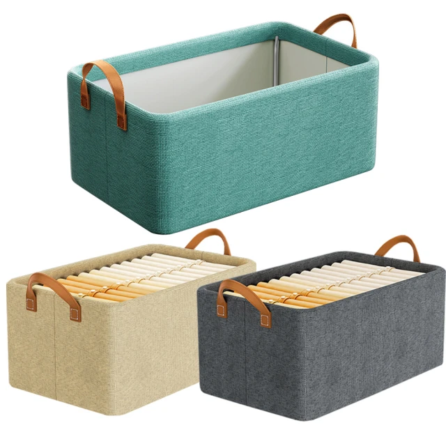 衣物分隔收納籃3入 (居家收納盒 衣櫥衣櫃收納 整理 摺疊收納盒  襪子收納籃 內衣收納盒 可堆疊) 歷史價格詳細信息