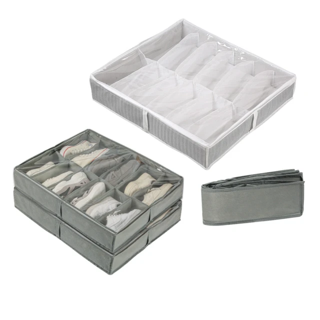 12格透明抽屜鞋子收納盒 (3入裝) 歷史價格詳細信息