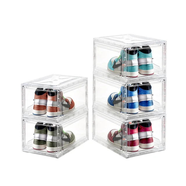 磁吸透明收納盒大款5入【箱購專區】包包收納盒 展示盒 透明盒 包包展示櫃 書本收納 公仔盒 鞋盒 透明鞋盒 模型展示盒 歷史價格詳細信息