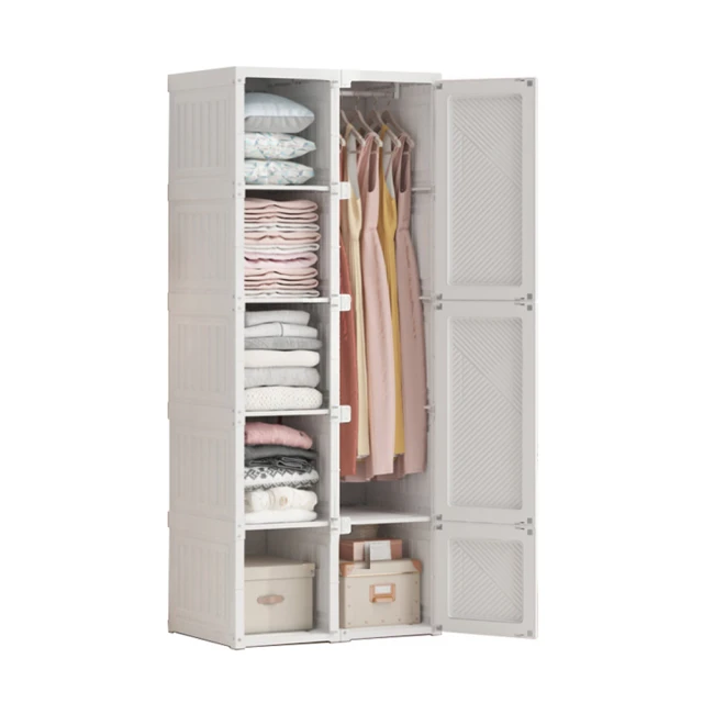 【hoi! 好好生活】ANTBOX 螞蟻盒子免安裝折疊式衣櫃10格茶色款 歷史價格詳細信息