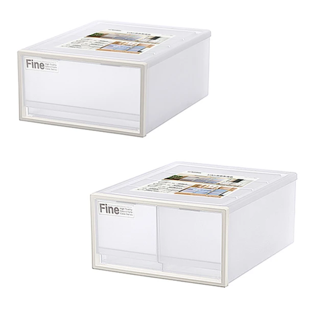 FINE 抽屜式整理箱 9L LF-1701 45.6x17x20.5cm 歷史價格詳細信息