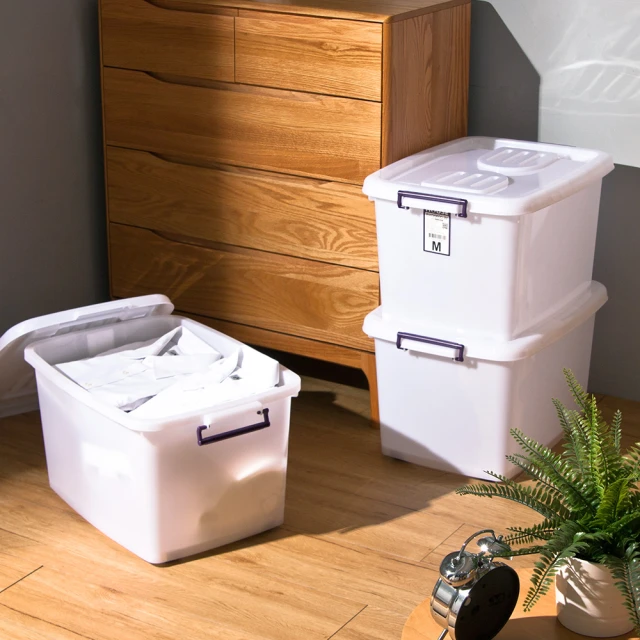 【HOUSE 好室喵】純白無印風一層抽屜式收納箱-2入-附隔板(1號-台灣製造) 歷史價格詳細信息