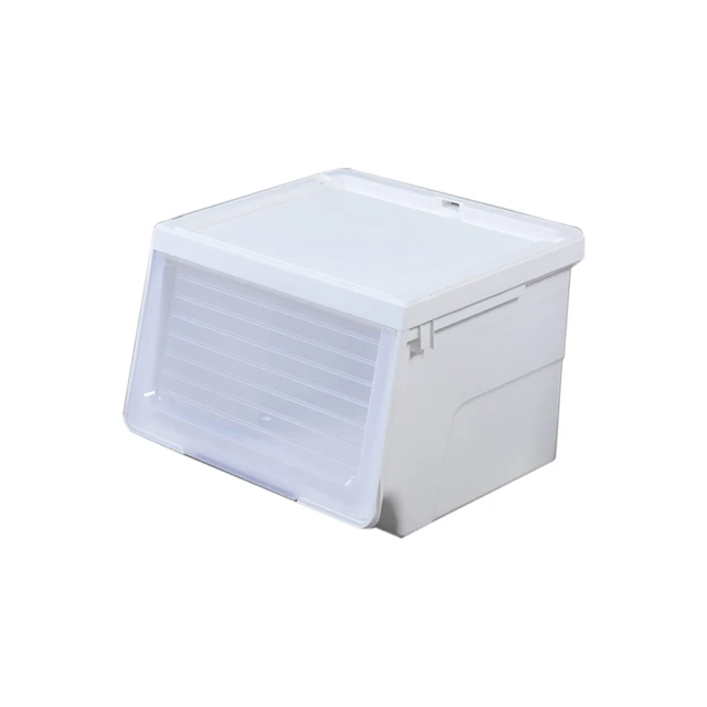 【KEYWAY 聯府】面寬45cm Line450直取式整理箱附輪46L-6 入(前掀蓋收納箱 置物箱 白透 LN450) 歷史價格詳細信息