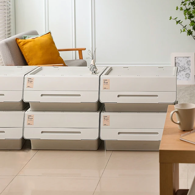 【4入】無印風 日式 收納籃 兩側手提收納盒 24.5x17x10cm 歷史價格詳細信息