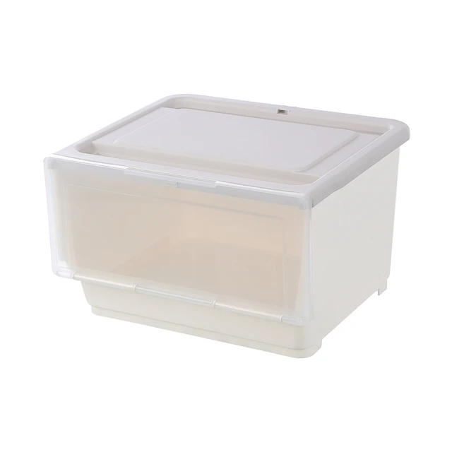 【KEYWAY 聯府】面寬45cm Line450直取式整理箱附輪46L-6 入(前掀蓋收納箱 置物箱 白透 LN450) 歷史價格詳細信息