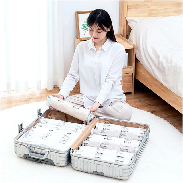 太力 行李箱方案6件組 免抽氣真空壓縮袋2D (M+S+XS)*2 可重覆使用 專利加厚款.衣服收納袋 歷史價格詳細信息