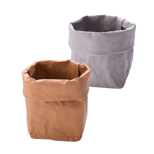 可水洗牛皮紙袋 防水防濕 收納袋 置物袋 - 空白小款 歷史價格詳細信息