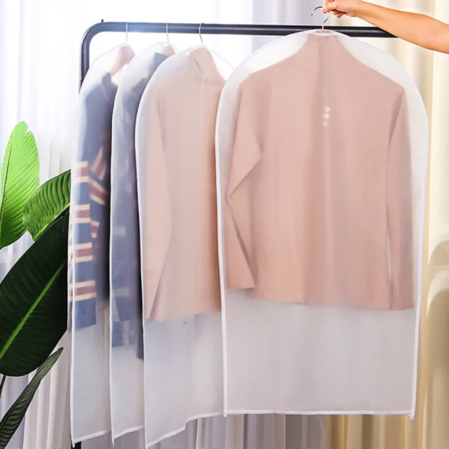 衣服防塵袋透明服裝防塵罩服裝店西裝套家用衣掛衣袋加厚大衣套罩【規格不同，價格不同】~特價 歷史價格詳細信息