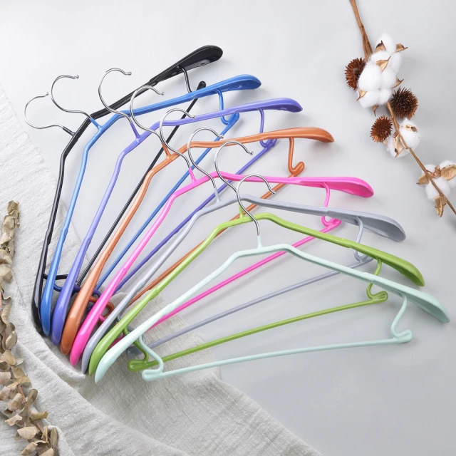 【收納職人】寬肩無痕乾濕兩用多功能衣架45cm_5入_九色任選(曬衣架 衣架 吊衣架 掛衣架) 歷史價格詳細信息