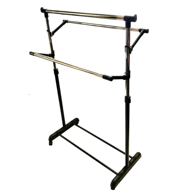 加厚收納掛衣架 掛衣架 U型帶籃衣架白色包邊衣架 衣架 落地衣帽架 組合式衣架 帶輪衣架 78*40*168cm 歷史價格詳細信息