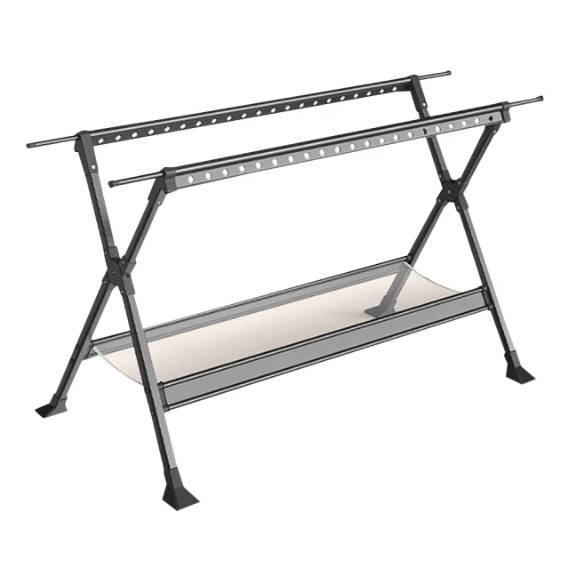 【山柏】免安裝落地晾衣架 X型鋁合金曬衣架(曬衣架 晾衣架 晾曬架 曬被架 曬衣桿) 歷史價格詳細信息