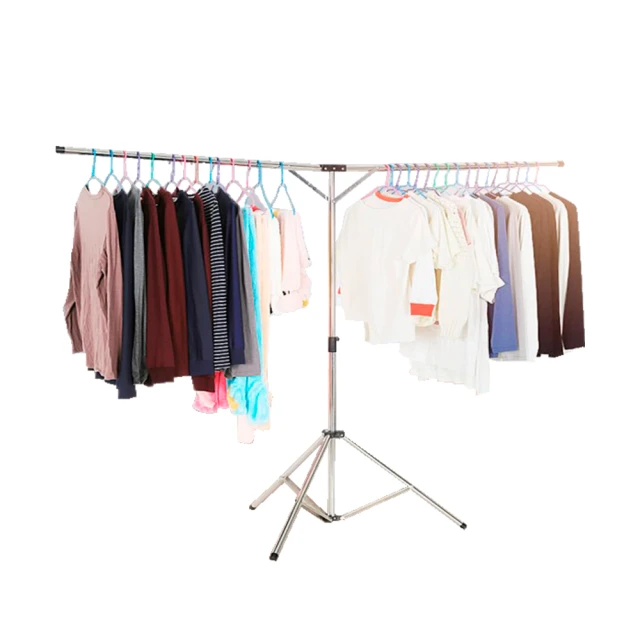 【不鏽鋼曬衣架】可收納曬衣架 晾衣架 歷史價格詳細信息